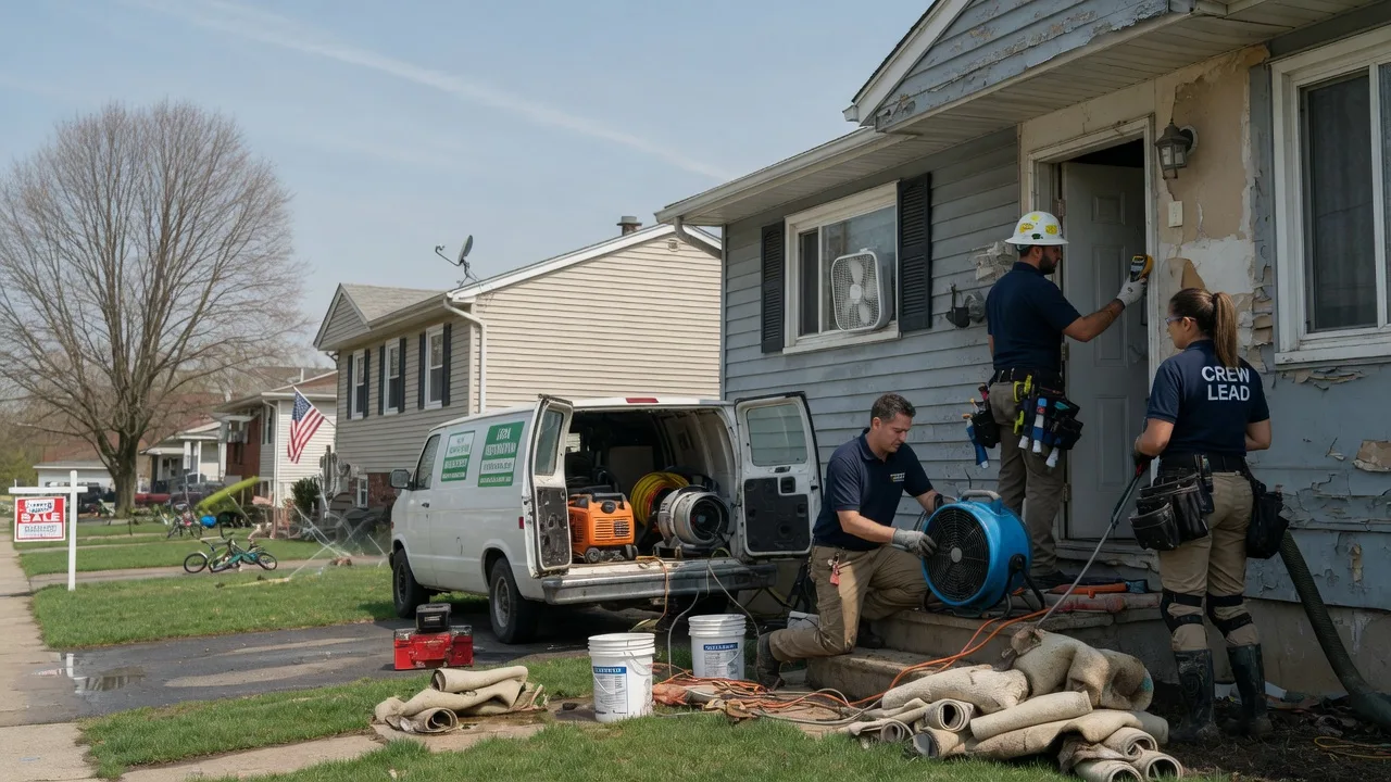 Flood Cleanup in Atkins, AR near me