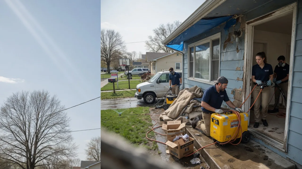 Basement Flood Cleanup in Atkins, AR near me